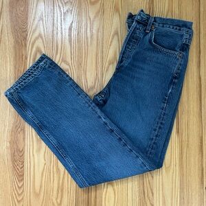 Agolde Dark Blue Denim Jeans